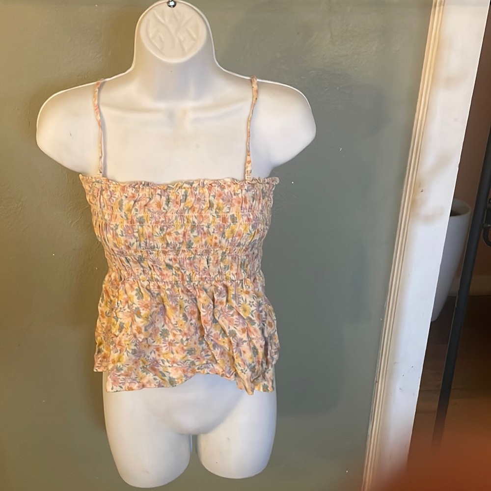 American Eagle floral tank